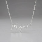Necklace 24ct Gold or Solid Silver Name Necklace HBD