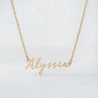 Necklace Alyssia Name Necklace HBD