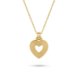 Cut Out Heart Necklace