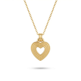 Cut Out Heart Necklace