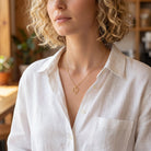 Necklace Double Linked Heart Necklace HBD