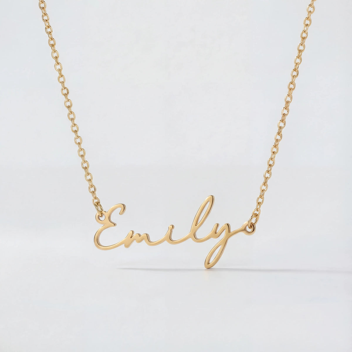 Emily Name Necklace | 18ct Gold, Silver & Vermeil | Ready to Ship