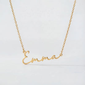 Emma Name Necklace | 18ct Gold, Silver & Vermeil | Ready to Ship