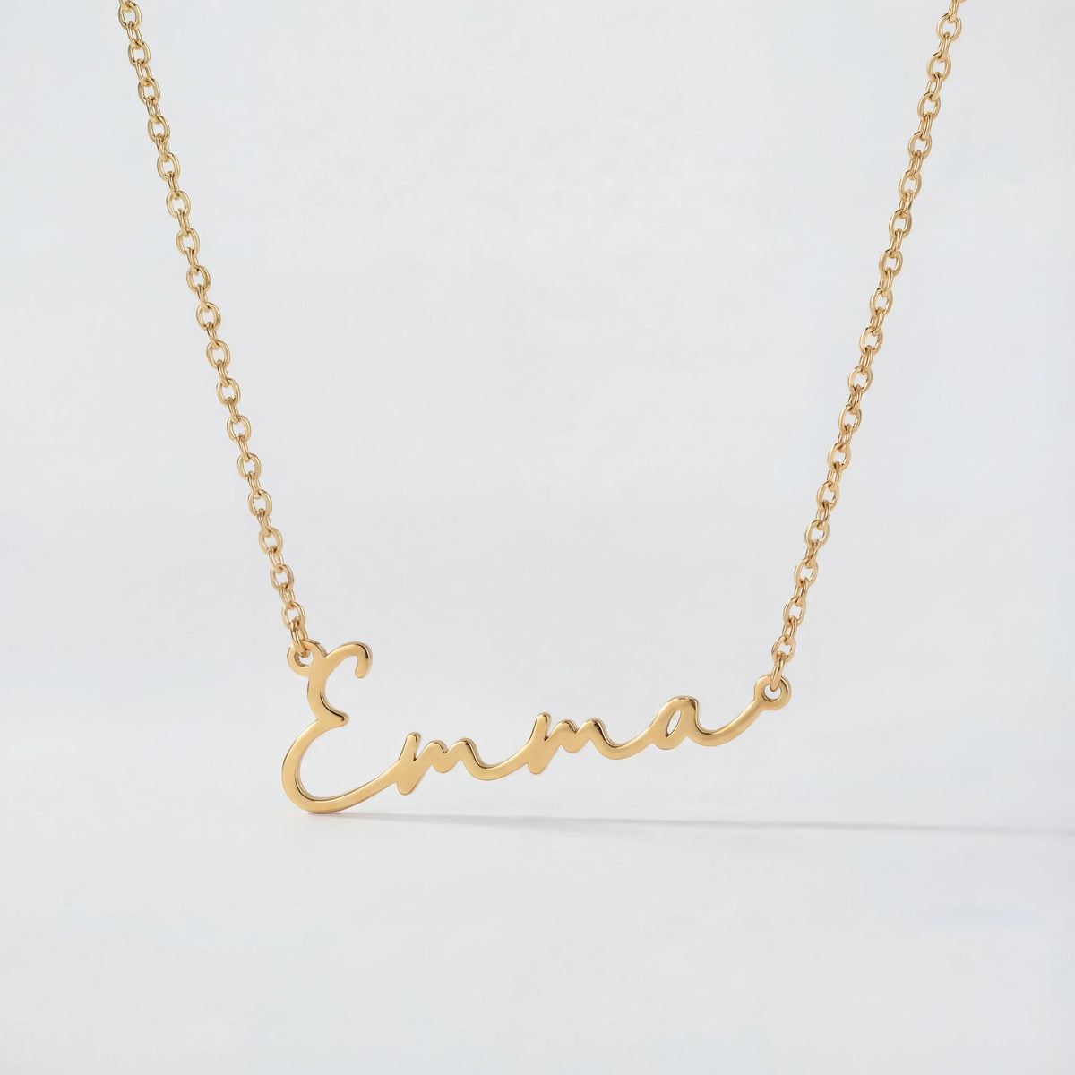 Emma Name Necklace | 18ct Gold, Silver & Vermeil | Ready to Ship
