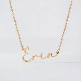 Erin Name Necklace | 18ct Gold, Silver & Vermeil | Ready to Ship