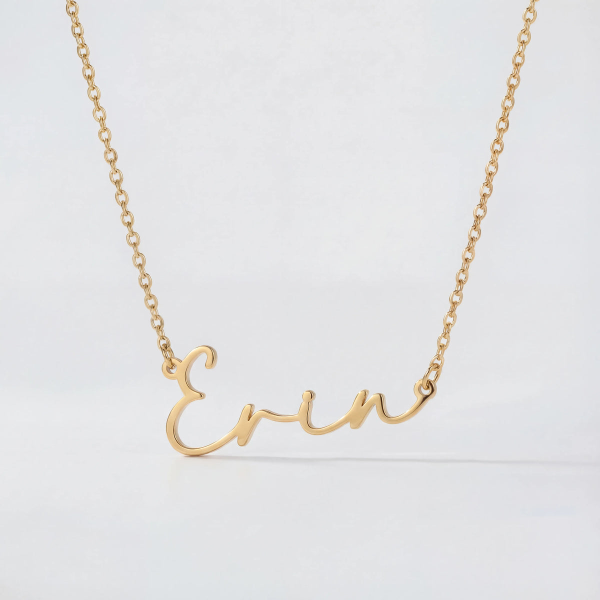 Erin Name Necklace | 18ct Gold, Silver & Vermeil | Ready to Ship