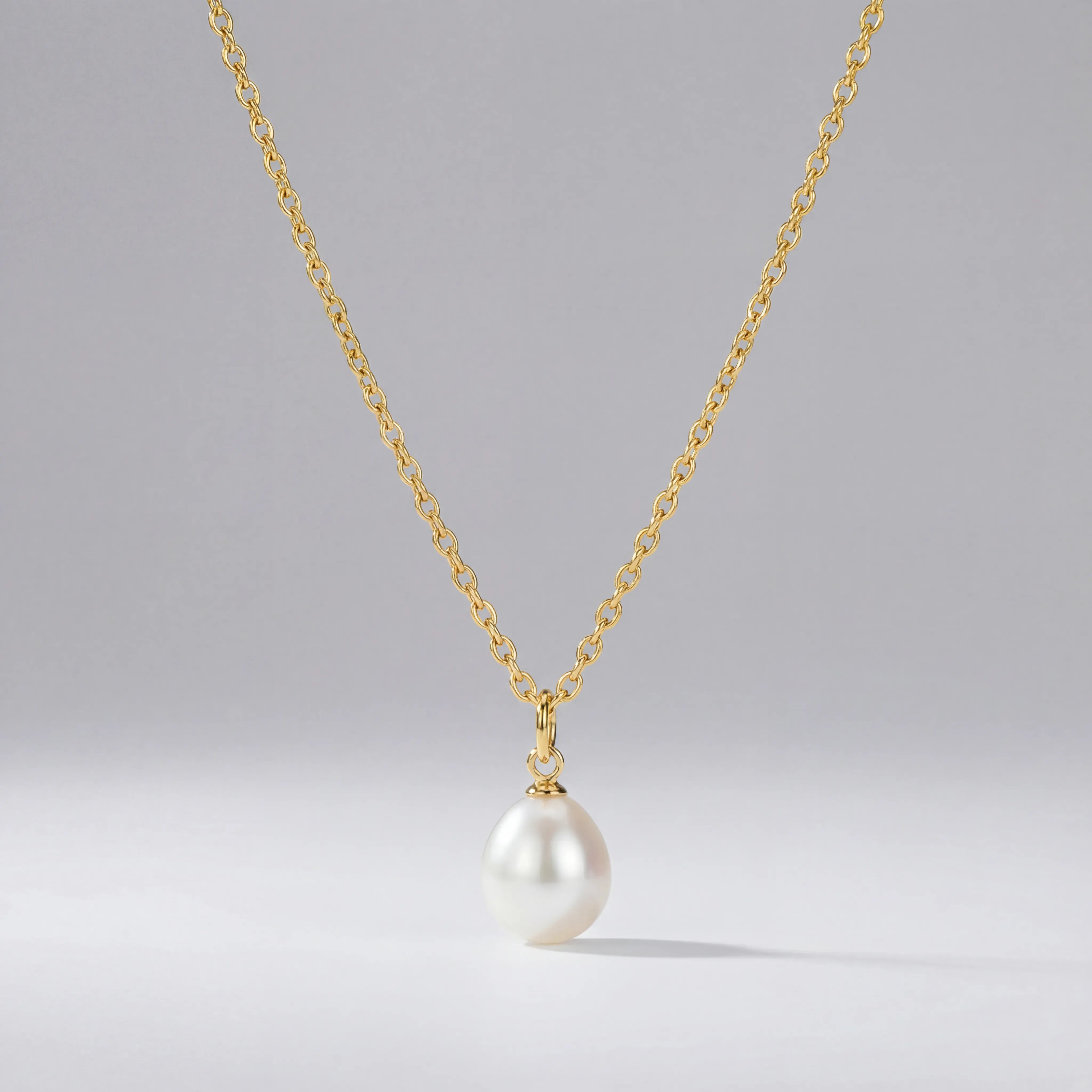Necklace Freshwater Pearl Charm Necklace HBD