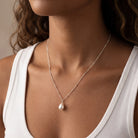Necklace Freshwater Pearl Charm Necklace HBD