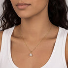 Necklace Freshwater Pearl Charm Necklace HBD