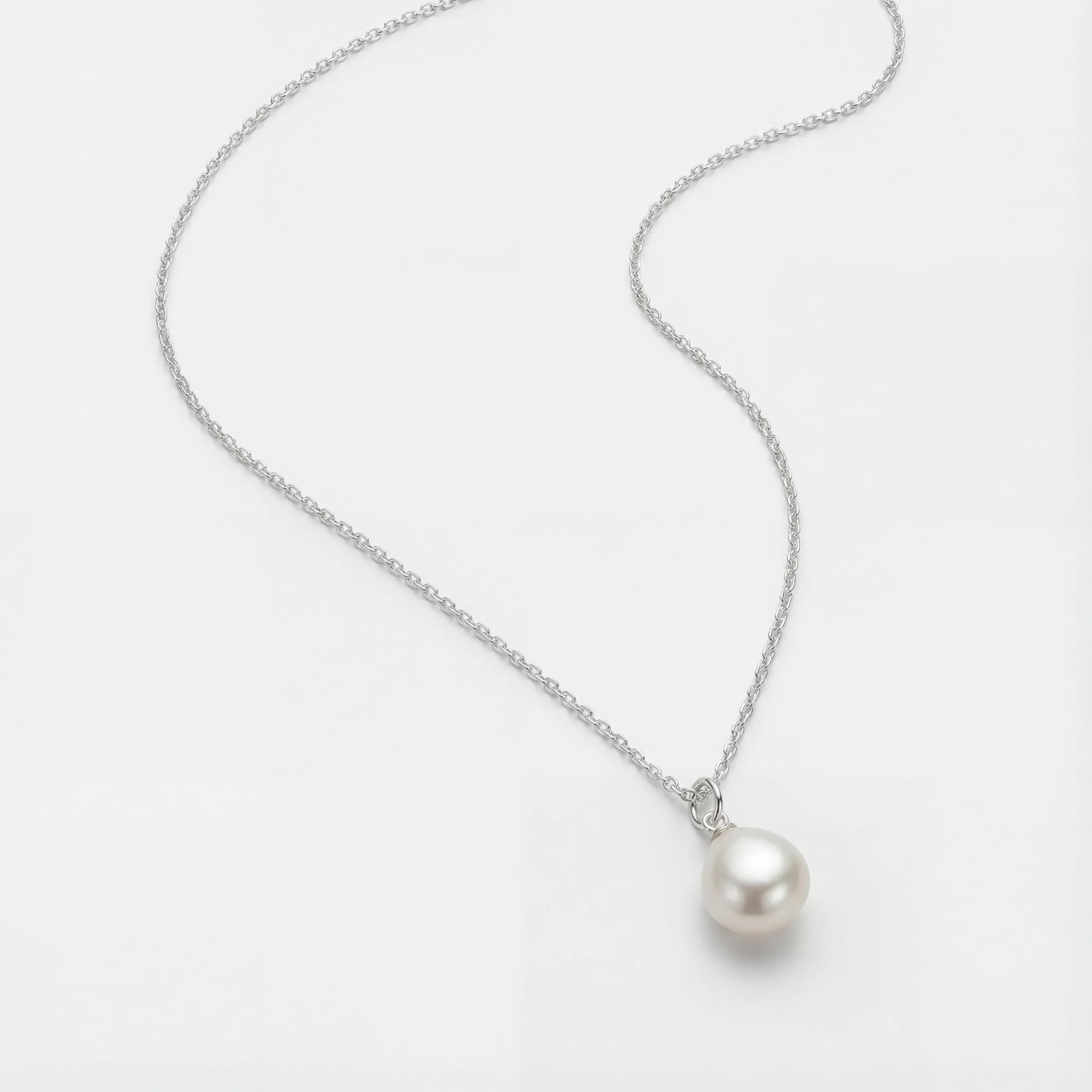 Necklace Freshwater Pearl Charm Necklace HBD