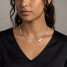 Necklace Herringbone Necklace HBD