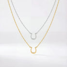 Necklace Horseshoe Pendant Necklace HBD