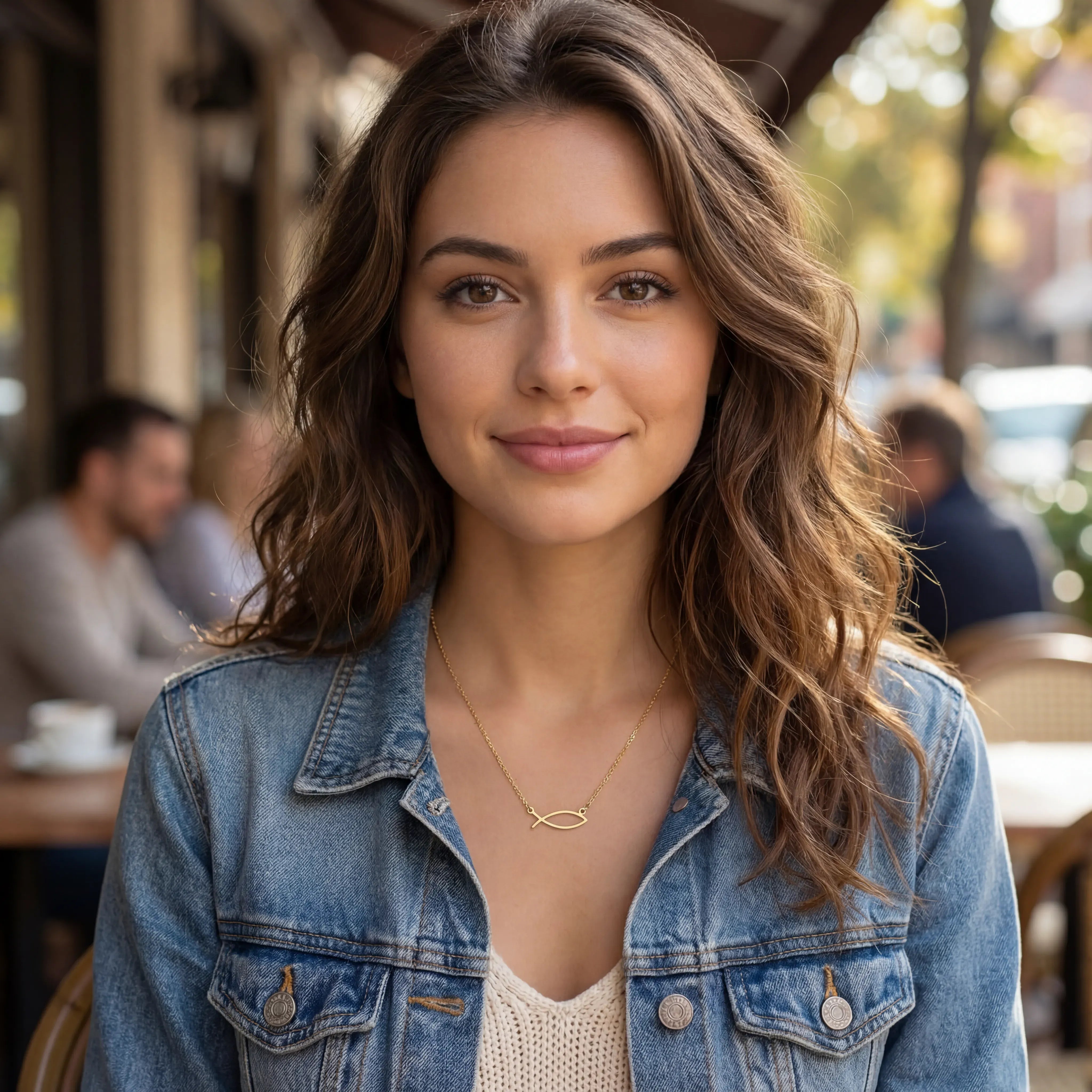 Necklace Ichthys Fish Necklace HBD