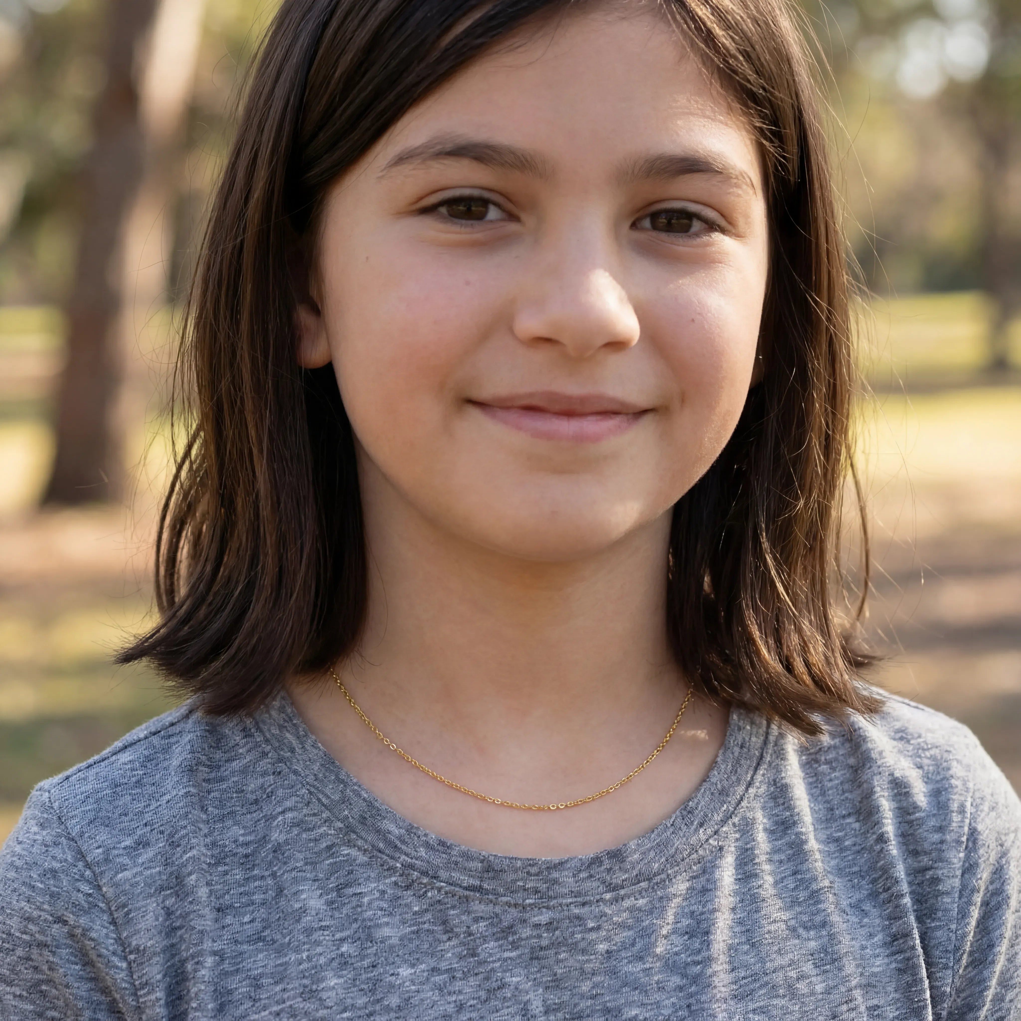 Necklace Kids Anchor Chain Necklace HBD