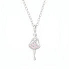 Necklace Kids Ballet Girl Necklace HBD Kids Ballet Girl Necklace