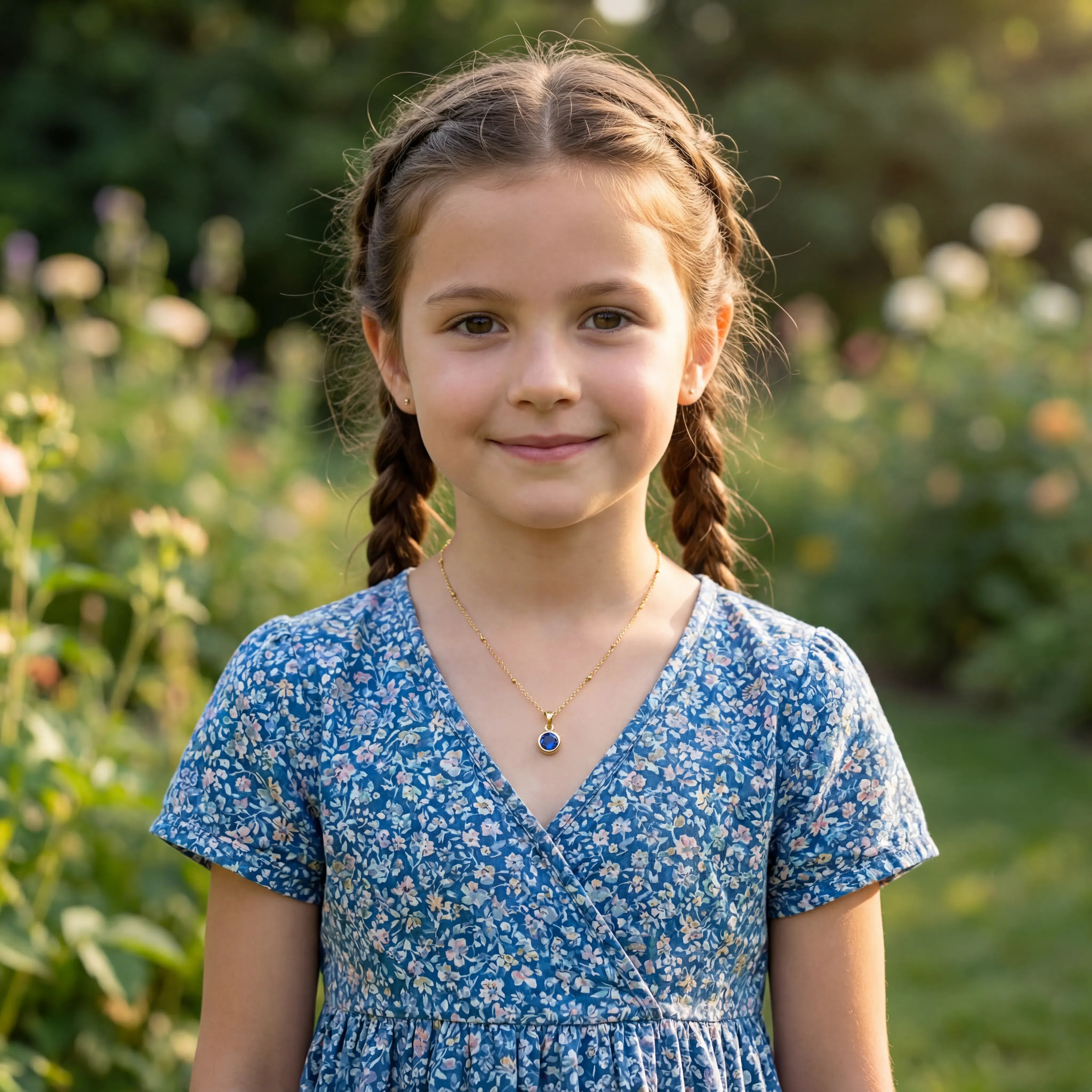 Necklace Kids Birthstone Necklace HBD