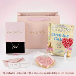 Kids Custom Gift Necklace & Cookie Set – Noa & Nellie