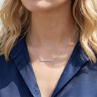 Necklace Mama Necklace with Baby Feet Charm HBD