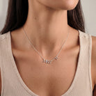 Necklace Mrs Personalised Necklace HBD