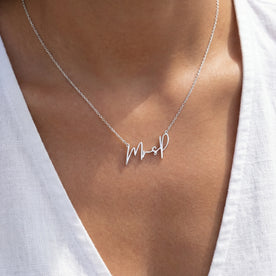 MrsP Name Necklace | 18ct Gold, Silver & Vermeil | Ready to Ship