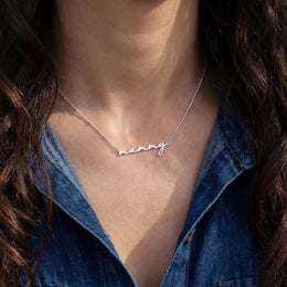 18ct "Mummy" Necklace - Unique Design, High-Quality Materials