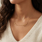 Necklace Personalised Double Name Necklace HBD