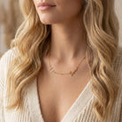 Necklace Personalised Double Name Necklace HBD