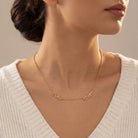 Necklace Personalised Double Name Necklace HBD
