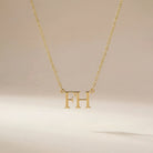 Necklace Personalised Initials Necklace HBD