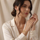 Necklace Personalised Mrs Necklace, Bracelet & Earrings | 3 Piece Jewellery Set HBD