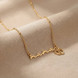 Custom Name Necklace with Free Charm – Gold or Silver – Anchor, Satellite or Belcher Chain