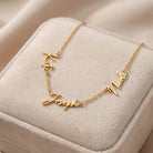 Necklace Personalised Triple Name Necklace HBD