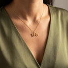 Necklace Personalised Year Of Birth Necklace HBD