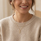 Necklace Vertical Name Necklace HBD