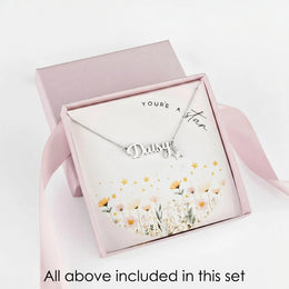 You’re A Star Personalised Name Necklace – Kids & Children’s – Gold, Silver & Vermeil