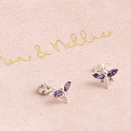 Dragonfly Kids Stud Earrings in Sterling Silver | Children’s Earrings by Noa & Nellie
