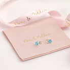 Noa & Nellie Earrings Sterling Silver Kids Snowflake Stud Earrings