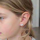 Noa & Nellie Earrings Sterling Silver Kids Unicorn Stud Earrings