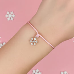Christmas Snowflake Bracelet by Noa & Nellie