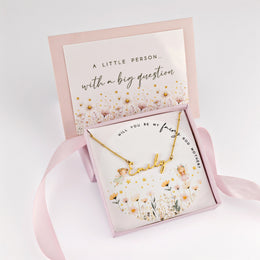 Fairy Godmother Proposal Personalised Name Necklace – Gift From Child