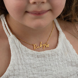 Kids Custom Gift Necklace & Cookie Set – Noa & Nellie