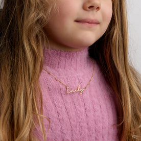 Magical Birthday Personalised Name Necklace – Kids – With Optional Age Badge