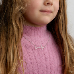 Kids Christmas Gift Set – Personalised Necklace, Bracelet & Handmade Lollipop