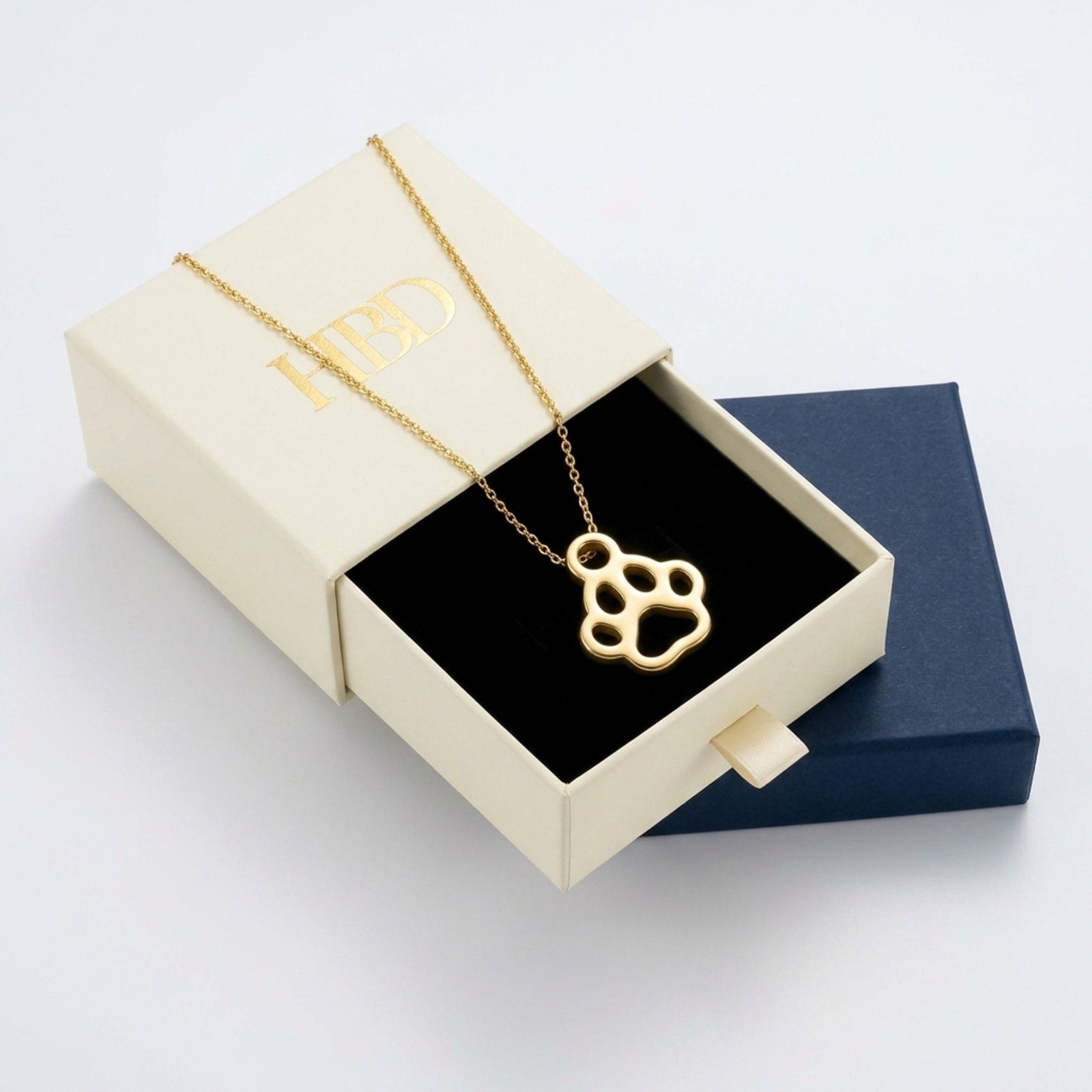 Paw Charm Necklace & Bracelet