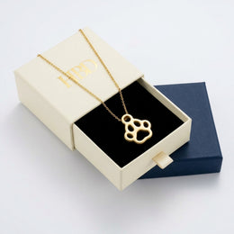 Paw Charm Necklace & Bracelet