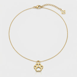 Paw Charm Necklace & Bracelet