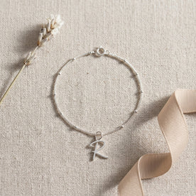 Initial Bracelet | Any Letter, 4 Styles | Gold, Silver & Platinum