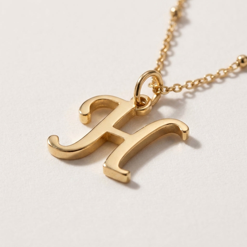 Initial Bracelet | Any Letter, 4 Styles | Gold, Silver & Platinum