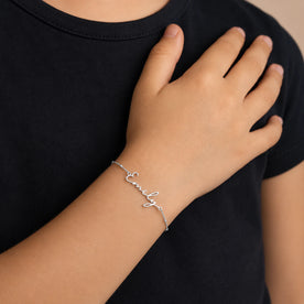 Personalised Kids Name Bracelet – 6 Finishes