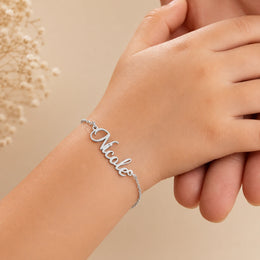 Personalised Kids Name Bracelet – 6 Finishes